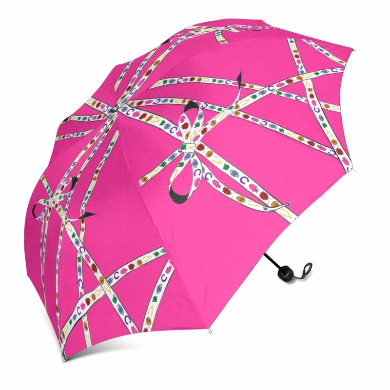 "Lucky Charm Ribbon" Umbrella (Pink)