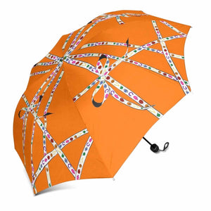 "Lucky Charm Ribbon" Umbrella (Orange)