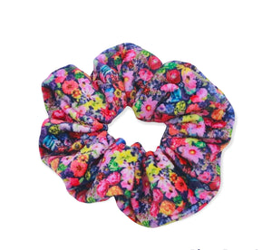 Gems + Blooms Velvet Scrunchie